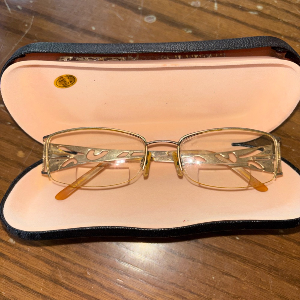 Vintage Metal Frame Glasses